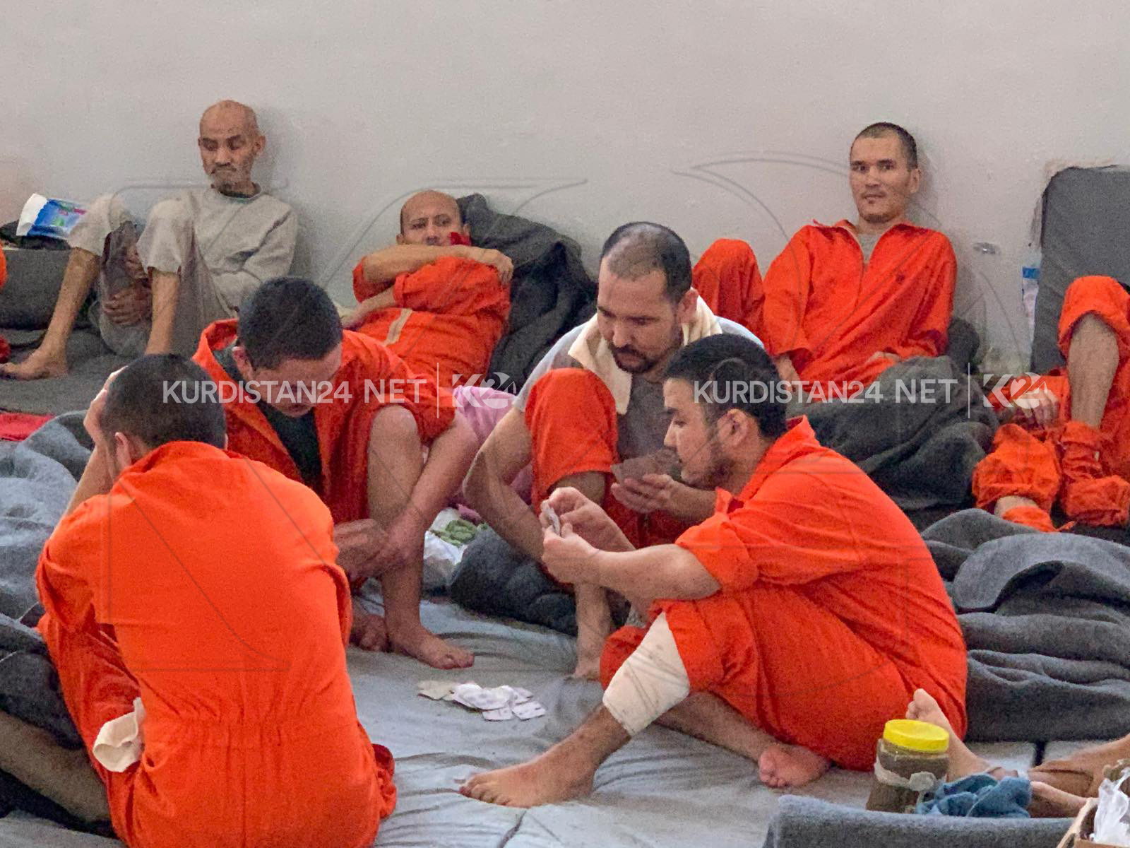 In Pictures: ISIS foreign fighters in Gweran Prison in Syria